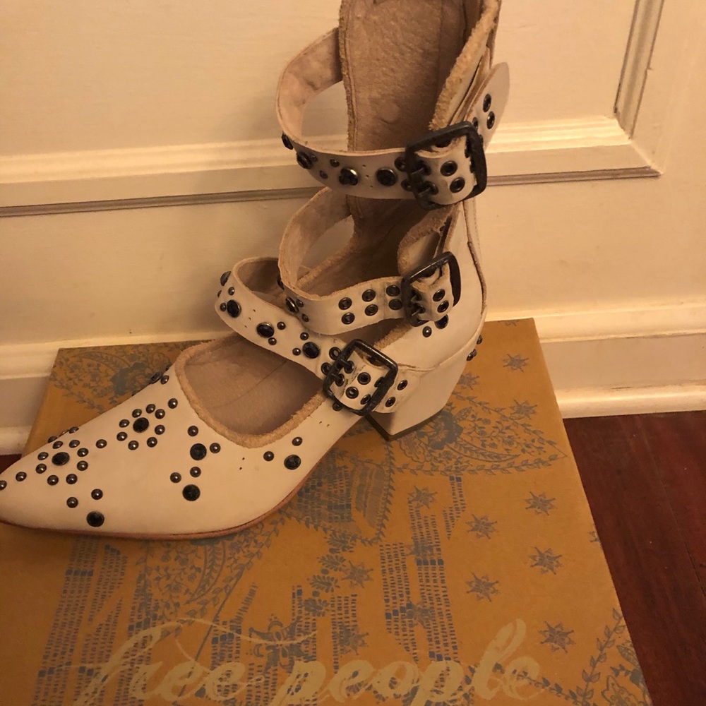 Strapey booties